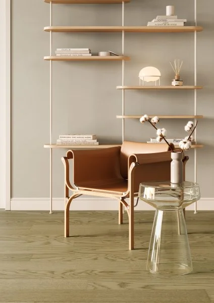 Паркетная доска Quartz Parquet Классик 5 мм Дуб Флэт Уайт 1258-55 в Нижнем Тагиле