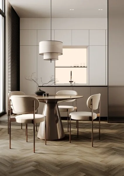 Кварц-виниловая плитка Fargo Herringbone 44-4105-12 Дуб Ванкувер (Градиент) в Нижнем Тагиле