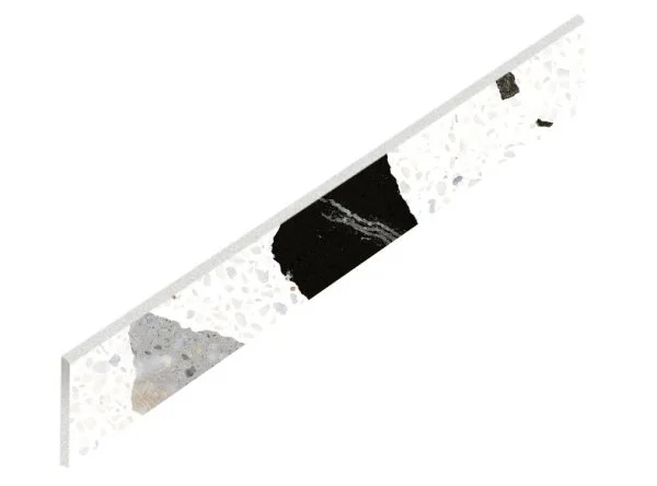 Керамогранит Coliseum Палладио Уайт Плинтус (Натуральный, 7,2х60) в Нижнем Тагиле