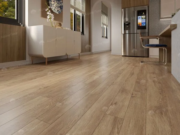 Каменно-полимерная плитка Alpine Floor Grand Sequoia Village Гевуина ECO 11-707 4мм, 43 класс в Нижнем Тагиле