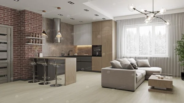 Каменно-полимерная плитка Alpine Floor Solo Ленто ECO 14-5, 3,5 мм 34 класс в Нижнем Тагиле