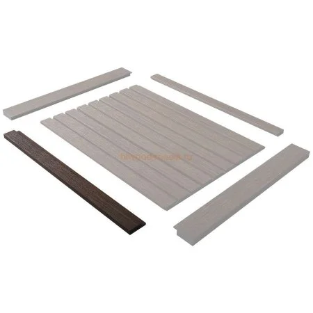 Финишный молдинг LF124A BR396 правый декорированный (42х12х2700мм) в Нижнем Тагиле