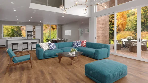 Кварц-виниловая плитка Alpine Floor Premium XL Дуб Насыщенный ЕСО 7-7, 8 мм. 43 класс в Нижнем Тагиле