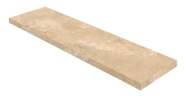 Керамогранит Coliseum Аурелия Беж Ступень угловая правая (Натуральный, 33х120) в Нижнем Тагиле