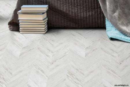 Пробковое покрытие CorkStyle Chevron White в Нижнем Тагиле