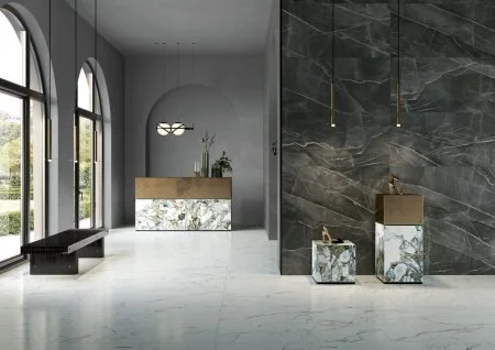 Керамогранит Vitra SityMarble Калакатта Блэк 60х120 (Лаппатированная и Реттифицированная) в Нижнем Тагиле