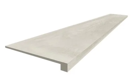 Керамогранит Coliseum Экспо Уайт Ступень фронтальная (Натуральный, 33х60) в Нижнем Тагиле